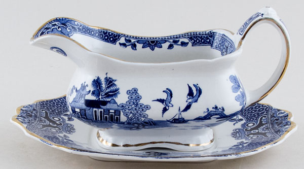 Sauce Boat with Stand c1950